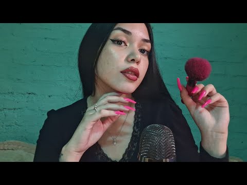 ASMR | Scratching+Tapping+kisses [Gracias Diego]🖤