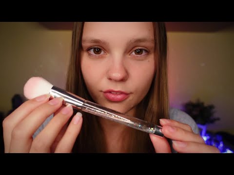 ASMR Brushing Away Negative Energy (Personal Attention, Face Brushing, Stress Relief)