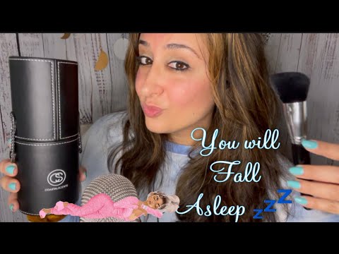 💤ASMR Triggers for Best Sleep & Relaxation/Brushing you/Personal Attention/Affirmations/Gum Chewing