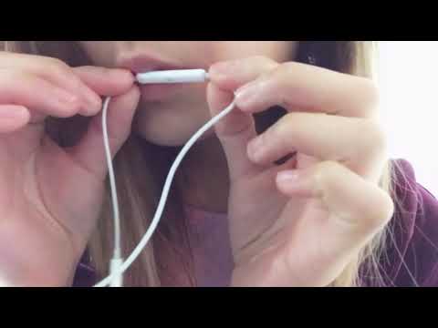 ASMR Mic Tingles Assortment~Unintelligible Whispers, Nibbling, Trigger Sounds~