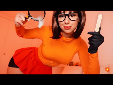 ASMR Velma Investigates YOU! JINKIES! 🔎 Full Body Pat Down & Medical Exam (personal attention)