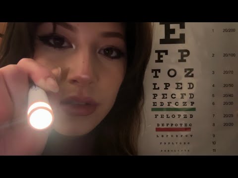 eye exam except you fail everything (asmr)