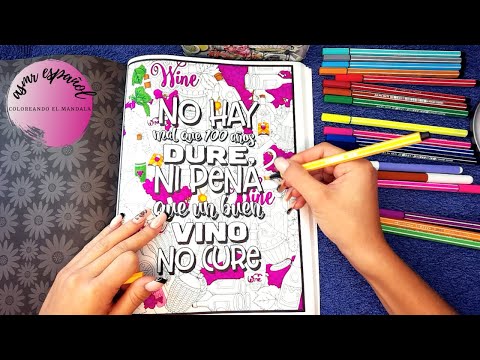 Coloreando mandala | ASMR Español