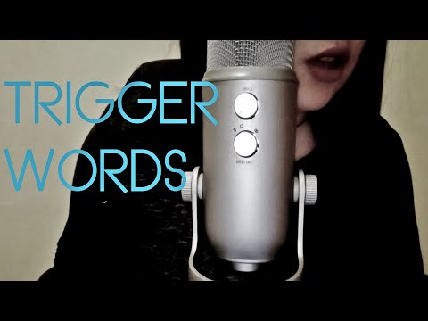 ASMR Reading a book searching for trigger words (Blue Yeti) [Soft spoken]