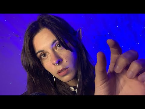 ASMR FAIRY PLUCKS YOU TO SLEEP 🌙 ( removing negative energy by plucking, snipping, clipping ✨)