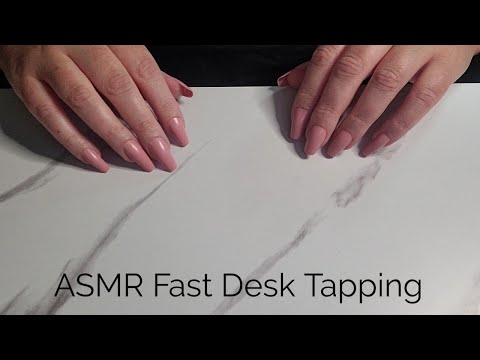 ASMR Fast Desk Tapping-No Talking (Lo-fi)