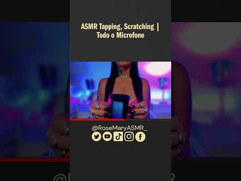 ASMR Tapping, Scratching | Todo o Microfone