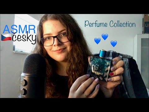 ASMR CZ Perfume Collection | Glass Tapping & Czech Whispers 🇨🇿