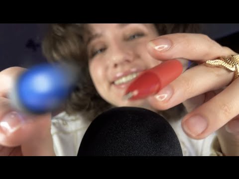 ASMR Drawing A NEW FACE For You - Up Close and Personal, Personal Attention, Writing/Drawing Sounds!