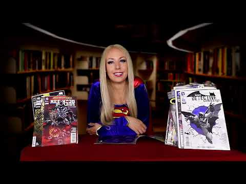 ASMR Supergirl Comforts You | Comic Book Page Flipping | Paper Noises & Tapping | Cosplay Roleplay