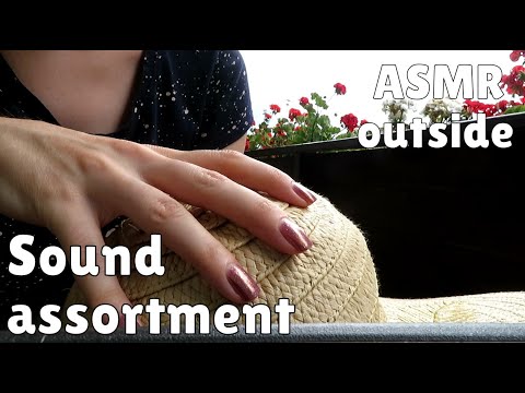 ASMR tapping, scratching & more ~ vacation sound assortment