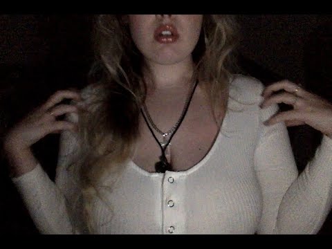 ASMR | My first ASMR video! Ribbed shirt scratching, rubbing and more 🖤