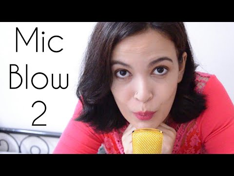ASMR Mic Blowing II ~ 20 minutes of mic blowing - light and intense