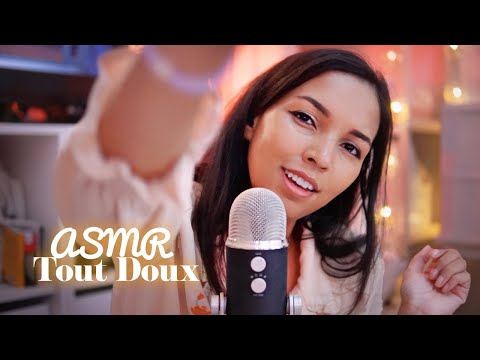 ASMR TOUT DOUX POUR T'ENDORMIR (Brushing, tapping, ronrons)​