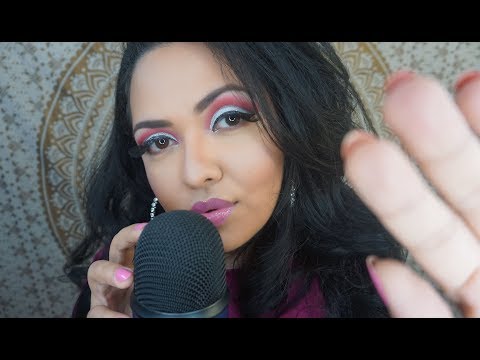 ASMR Positive Words Mouth Sounds and Hand Movements