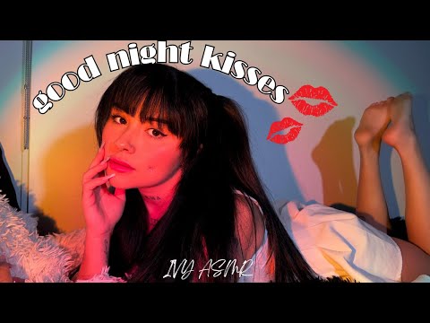 ASMR - kissing you good night🥰💋 - NO TALKING🙊 - FALL ASLEEP IN ONLY 10 MINUTES😴❤️‍🔥
