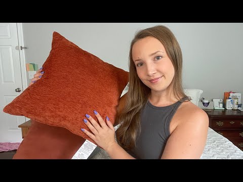 ASMR| Choose The Perfect Pillow For Sleep 💤 whispered, fabric sounds💤