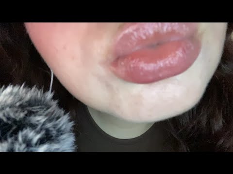 ASMR Lip Gloss, Kisses, and Wet Mouth Sounds for Your Relaxation and Sleep･༓☾