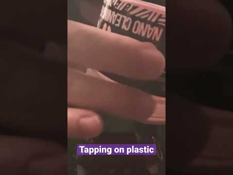 ASMR | Tapping on plastic