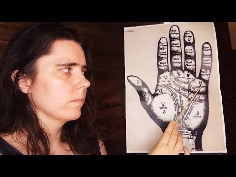 What Does your Palm Tell Us About Your Fortune? ASMR Palm Reading Role Play