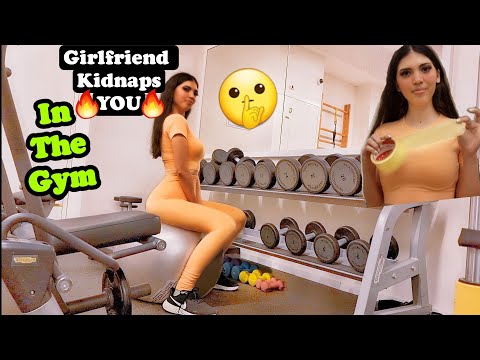 💦👅ASMR Girlfriend Kidnaps you & Works Out "with" You at The Gym! (Using Duct Tape & Leather Gloves)