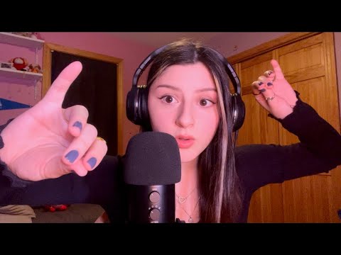 ASMR plucking and DESTROYING your negative energy ✨🤯 (positive affirmations, mouth sounds)