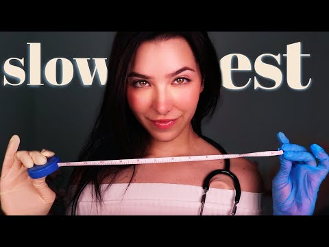 Slowest ASMR (Ear Cleaning, Spa, Doctor, Scalp Exam, Tailor)