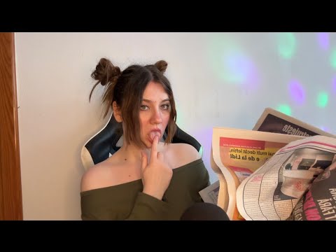 ASMR | Fast Page Turning And Flipping | Newspapers And Magazines ❤️❤️😘