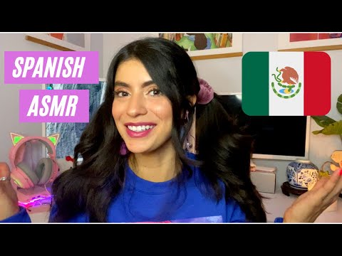 American ASMRtist tries Spanish Duolingo soft spoken zzz