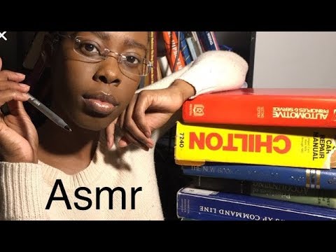 Asmr ~ librarian gives you your first library card
