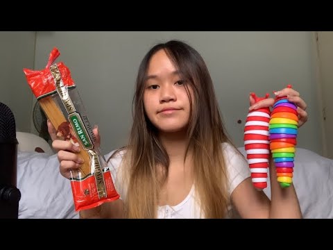 TRYING ASMR WITH NEW TRIGGERS