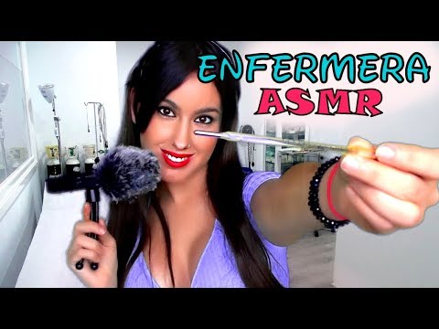 Asmr- ENFERMERA CURA TU HERIDA- (Susurros/Tapping/Mouth Sounds)- Spanish/Español