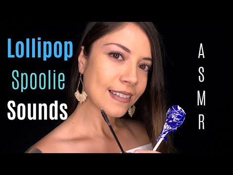 ASMR Aggressive Mouth Sounds | Lollipop & Spoolie (Sucking, Slurping, Noms Noms + Nibbles)