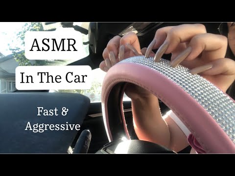 Fast & Aggressive Car ASMR Tapping & Scratching (No Talking)