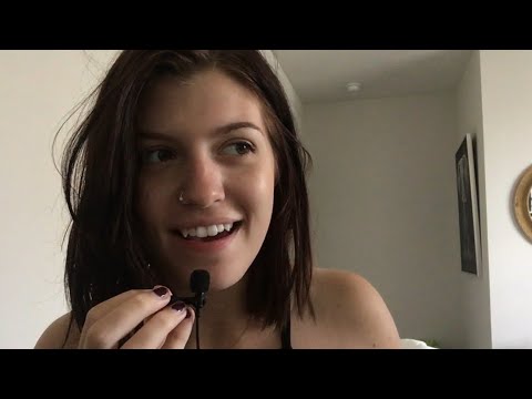 ASMR JULY PATRON SHOUT-OUT / NAME REPEATING / AIR TRACING / MOUTH SOUNDS