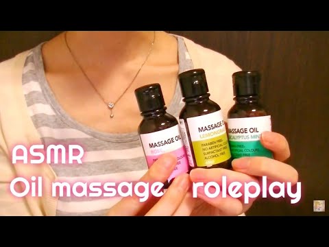 【ASMR】[地声] オイルマッサージ2 Oil massage roleplay-binaural-