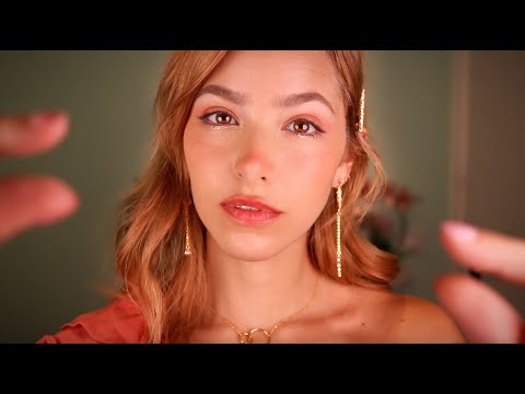 ASMR Face Adjusting & Mouth Sounds For Relaxation 😴