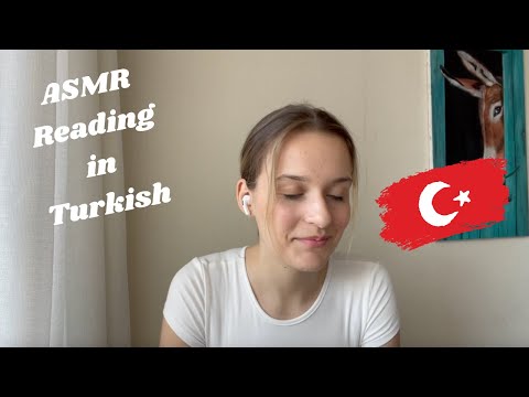 ASMR | Reading in Turkish | Whispering
