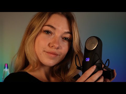 A little mic test! Some bassy ASMR and triggers done separately but side to side