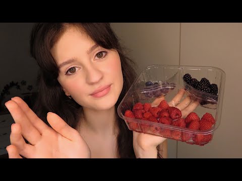 АСМР ИТИНГ Ягод 🍓 Шёпот || ASMR EATING Berries 🍒 Russian Whisper 🇷🇺