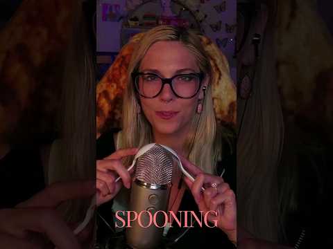 Spooning #asmr #relaxing #twitch #asmrsounds #tingles #youtubeshorts #relaxation #shorts