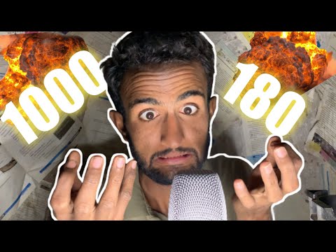 ASMR 1000 TRIGGERS IN 180 SECONDS