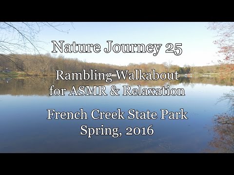 Nature Journey 25 - Binaural Walkabout at French Creek State Park for ASMR & Relaxation