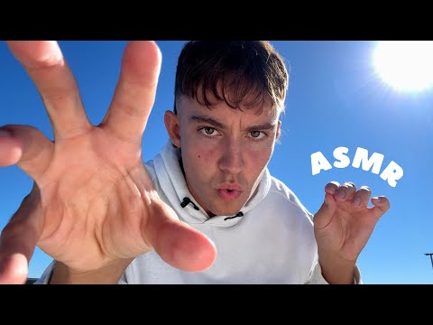 ASMR Comforting Hand/Mouth Sounds (plucking negativity + lifting you back up :)
