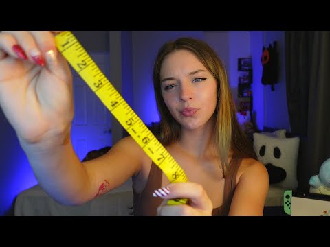 ASMR Measuring Your FULL Body - ASMR Up Close and Personal Attention