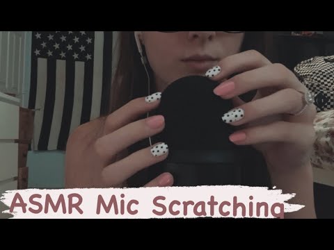 ASMR Mic Scratching (no talking) 🎤