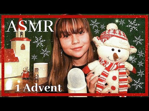 ASMR | 1 ADVENT 🕯️(Tapping, Scratching, Fabric Sounds, Swedish Reading And Whispering)