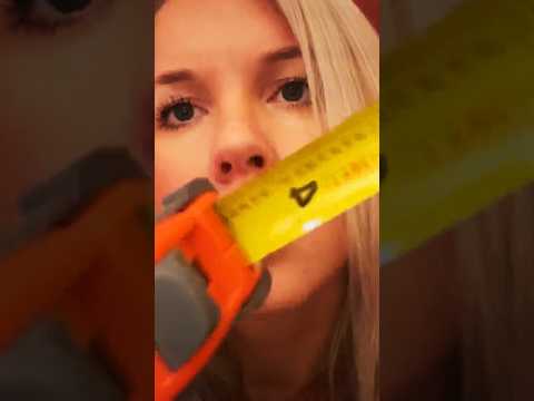Fastest Face Measuring Exam!  Need 20 measurements in 12 seconds! #asmrsounds #relaxing #tingles