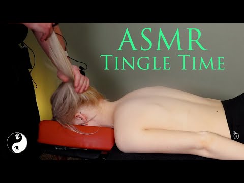 ASMR Light Touch & Scalp Massage - Lightly Tracing the Back with Hair Play To Send You To Dreamland