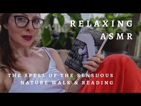 ASMR Relaxing Nature Walk & Reading